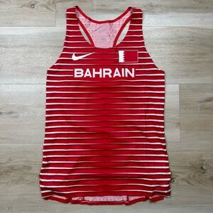 Nike Pro Elite Bahrain Official Track & Field Singlet CI6363-657 Women’s Size S